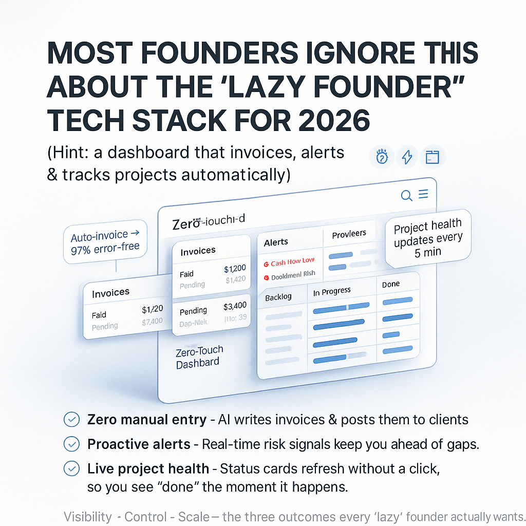 Automated finance dashboard