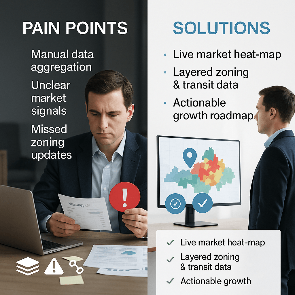 Real‑estate heat map